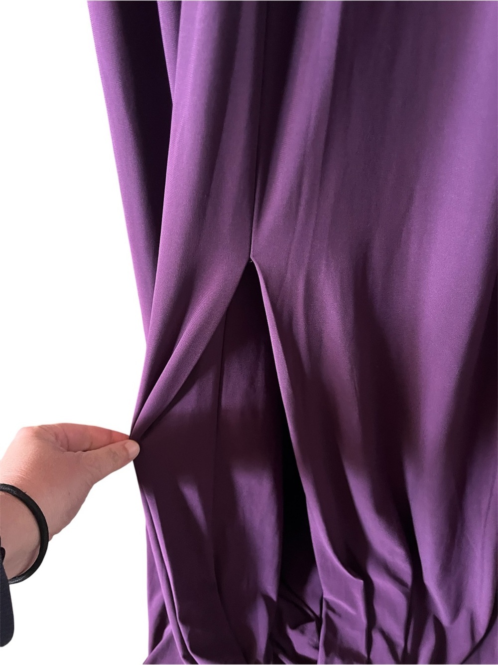 BHLDN Plum Mendoza Jersey Maxi Dress 6 - Picture 8 of 13